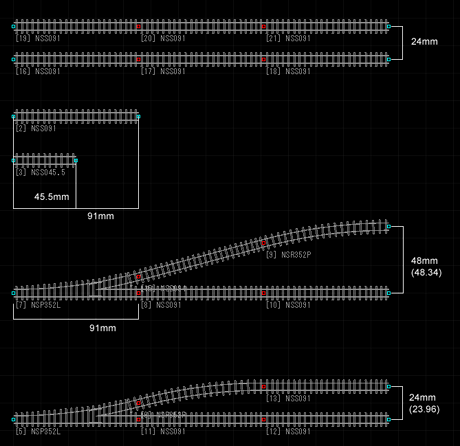 森林鉄道レール